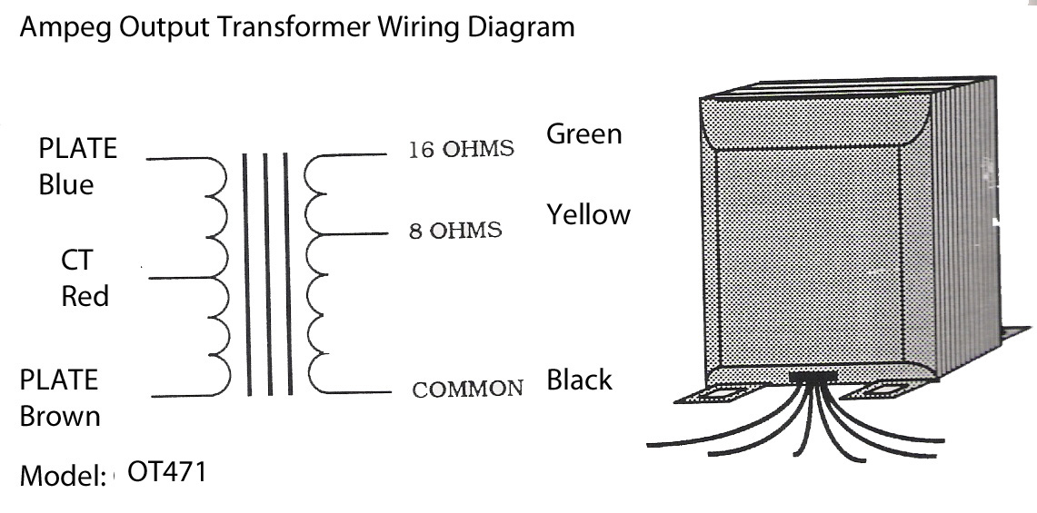 AMPEG OT471 WIRING DIAGRAM